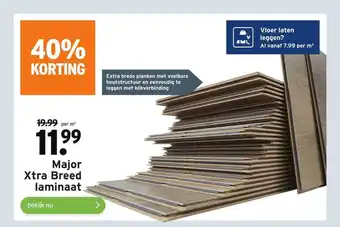 GAMMA Major Xtra Breed Laminaat aanbieding