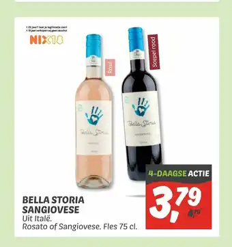 Dekamarkt Bella Storia Sangiovese aanbieding