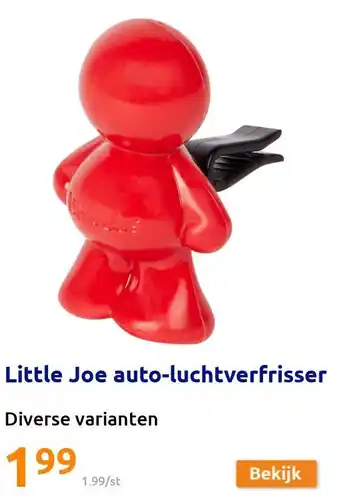 Action Little Joe auto-luchtverfrisser aanbieding