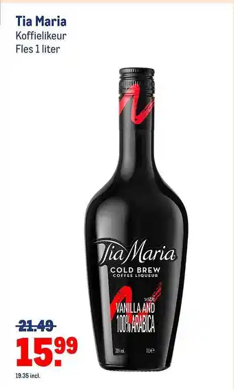 Makro Tia Maria Koffielikeur aanbieding