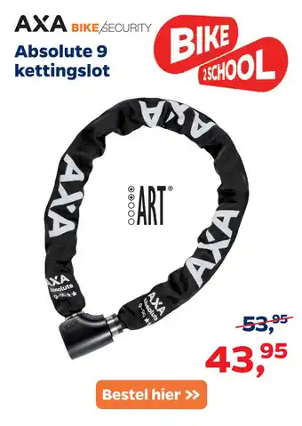 Bike Totaal AXA Bike/Security Absolute 9 kettingslot aanbieding