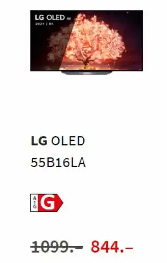 MediaMarkt LG OLED 55B16LA aanbieding