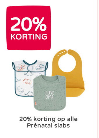 Prenatal Slabs aanbieding