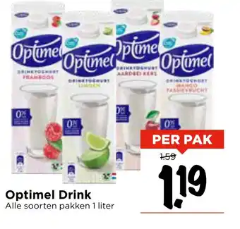 Vomar Voordeelmarkt Optimel Drink aanbieding