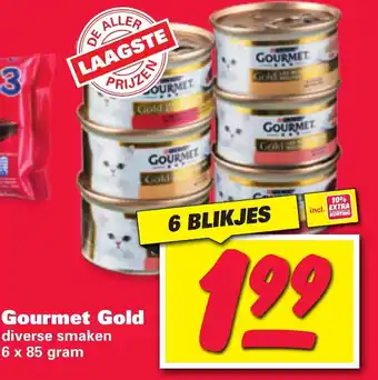 Nettorama Gourmet Gold 6x85 gram aanbieding
