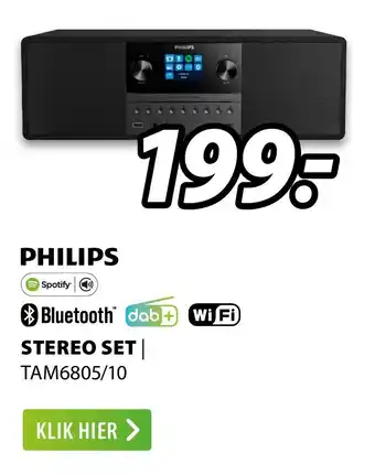 Expert Philips Stereo Set TAM6805/10 aanbieding