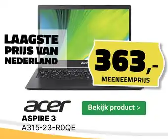 BoXXer acer ASPIRE 3 A315-23-ROQE aanbieding