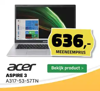 BoXXer acer ASPIRE 3 A317-53-57TN aanbieding