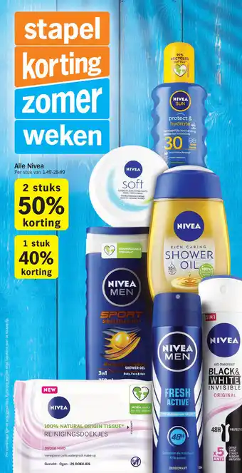 Albert Heijn Alle Nivea aanbieding