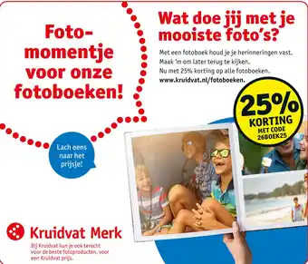 Kruidvat Fotoboeken aanbieding