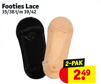 Kruidvat Footies Lace aanbieding