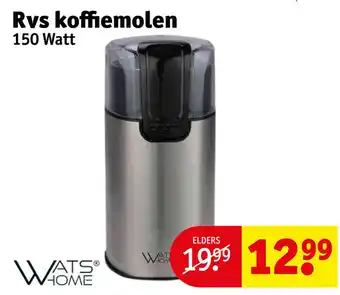 Kruidvat Rvs koffiemolen aanbieding