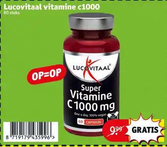 Kruidvat Lucovitaal vitamine c1000 aanbieding