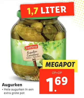 Lidl Augurken aanbieding