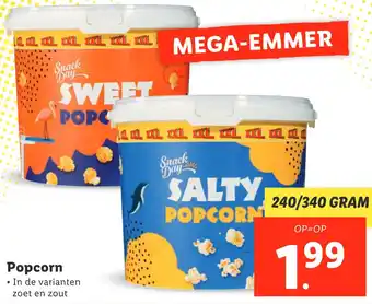 Lidl Popcorn aanbieding