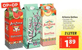 Lidl Arizona ijsthee aanbieding