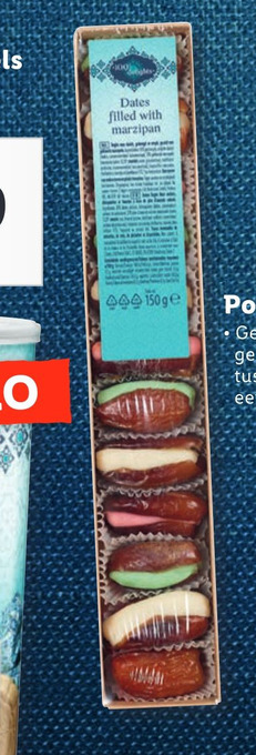 Lidl Gevulde dadels aanbieding
