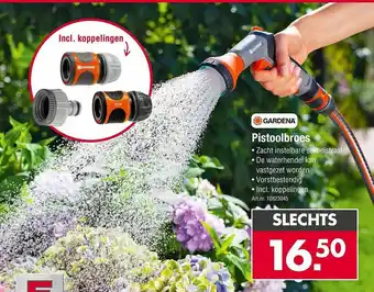 Enorm Gardena Pistoolbroes aanbieding