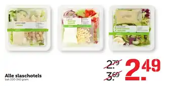 Coop Alle slaschotels 200-340 gr aanbieding