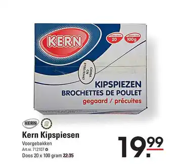 Sligro Kern Kipspiesen Voorgebakken aanbieding