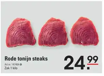 Sligro Rode Tonijn Steaks aanbieding