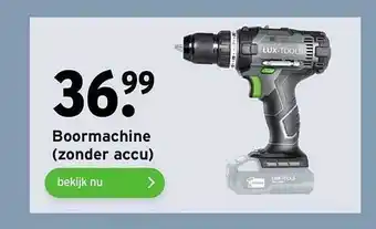 GAMMA Lux Boormachine (Zonder Accu) aanbieding