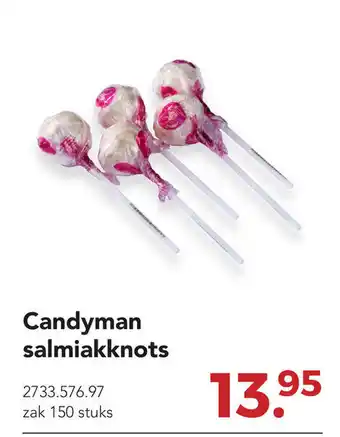 Zegro Candyman salmiakknots aanbieding