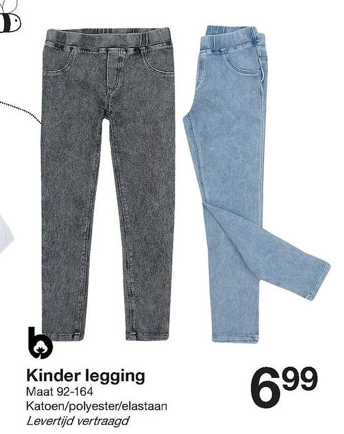 Zeeman Kinder legging aanbieding