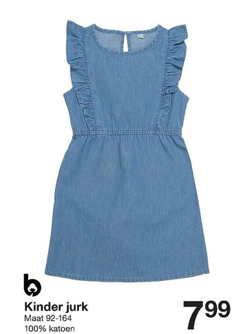 Zeeman Kinder jurk aanbieding