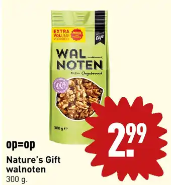 ALDI Nature's Gift walnoten aanbieding