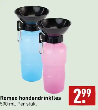 ALDI Romeo hondendrinkfles aanbieding