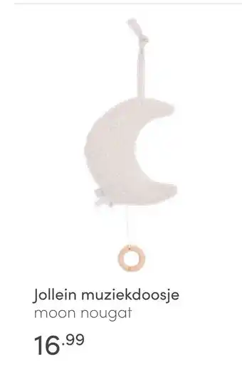 Baby & Tiener Jollein muziekdoosje meen nougat aanbieding