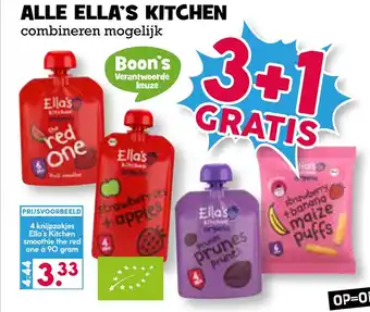 Boon`s Markt ALLE ELLA'S KITCHEN aanbieding