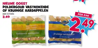 Boon`s Markt NIEUWE OOGST POLDERGOUD VASTKOKENDE OF KRUIMIGE AARDAPPELEN aanbieding