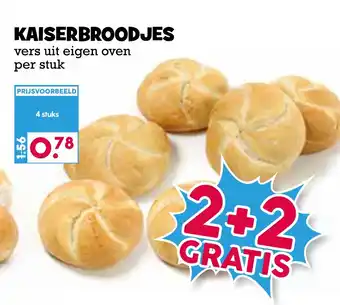 Boon`s Markt KAISERBROODJES aanbieding