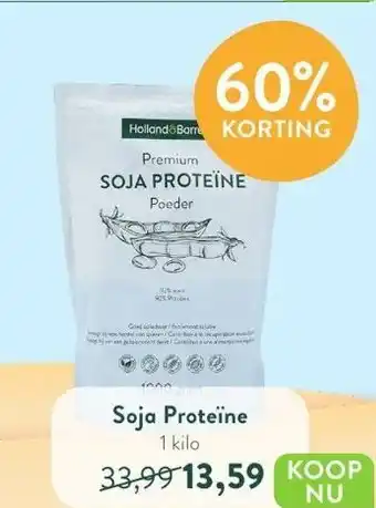 Holland & Barrett Soja Proteïne aanbieding