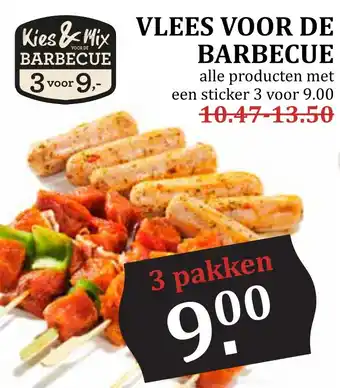 MCD Supermarkt VLEES VOOR DE BARBECUE aanbieding