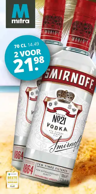 Mitra VODKA aanbieding