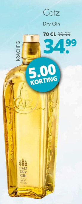 Mitra Catz Dry Gin aanbieding
