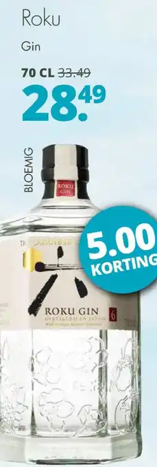 Mitra Roku Gin aanbieding