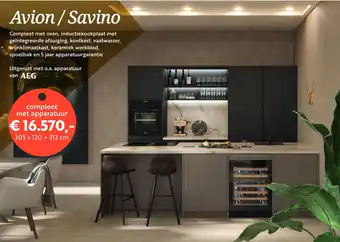 Superkeukens Avion/Savino aanbieding