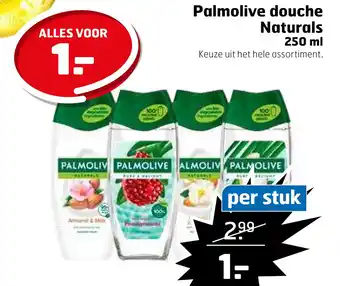 Trekpleister Palmolive douche Naturals aanbieding