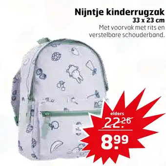 Trekpleister Nijntje kinderrugzak aanbieding