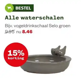 Welkoop Alle waterschalen aanbieding