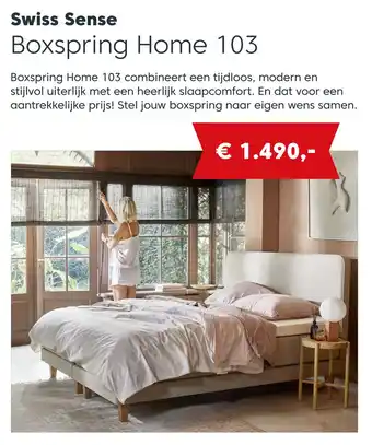 Villa Arena Swiss Sense Boxspring Home 103 aanbieding