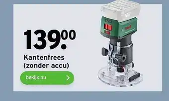 GAMMA Bosch Kantenfrees (Zonder Accu) aanbieding