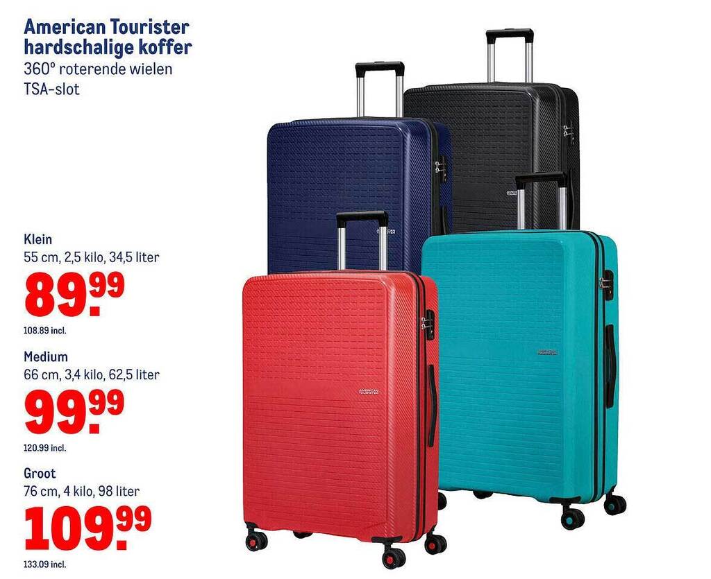 aanbieding koffers makro