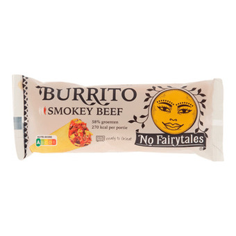 PLUS No Fairytales Burrito smokey beef aanbieding