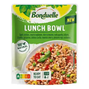 PLUS Bonduelle Lunch Bowl Mix Groente/Spelt aanbieding