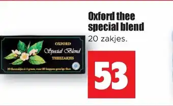 Dirk Oxford thee special blend 20 zakjes aanbieding